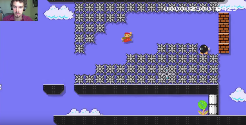 Illustration for article titled I've Spent Two Days Trying To Escape This Hellish Mario Maker Maze